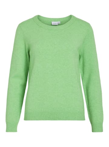 Vila Strickpullover in Summer Green
