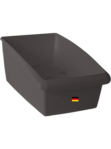 Novaliv Novaliv Medikamenten Organizer klein Hausapotheke - 25 x 12 cm ANTHRAZ in Weiß