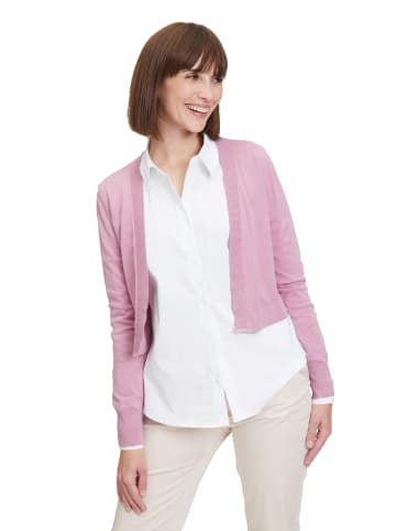 BETTY & CO Strick-Cardigan ohne Verschluss in Orchid Haze