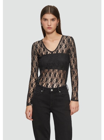 QS T-Shirt in 9999_schwarz