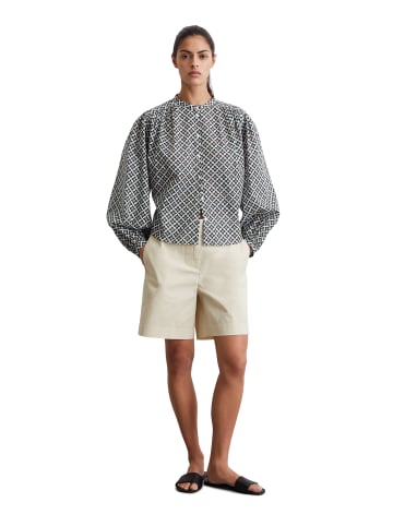 Marc O'Polo Print-Bluse relaxed in multi/muted blue
