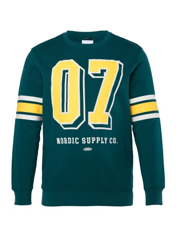Men Plus Sweatshirt in tannengrün