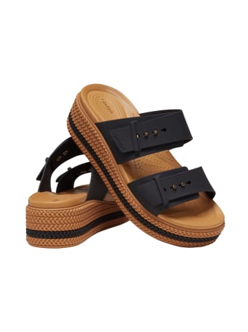 Crocs Brooklyn Woven Buckle Sandalen Schwarz