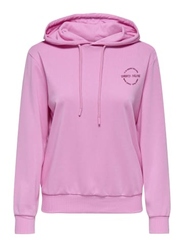 Only Play Kapuzenpullover in Begonia Pink