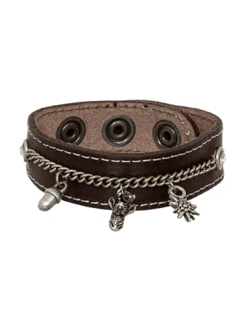 Sima Armband 19-3704 in dunkelbraun