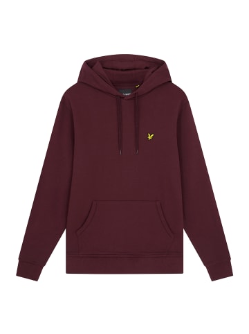 Lyle & Scott Hoodie in Bordeaux