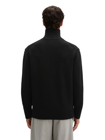 Marc O'Polo Strickjacke relaxed in Schwarz