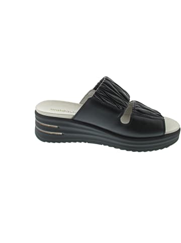 WALDLÄUFER H-Dina Pantolette Schwarz