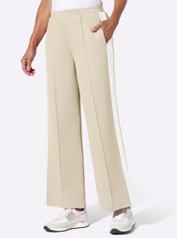 WITT WEIDEN Jerseyhose in sand-weiß