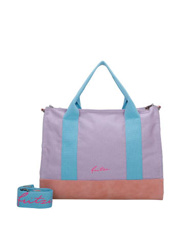 Fritzi aus Preußen Shopper Canvas Tote Bag in Light Purple