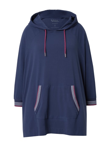 Ulla Popken Loungewear Oberteil in dunkel violett
