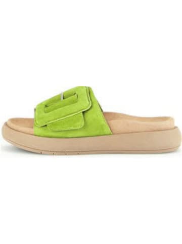 Gabor Fashion Pantolette in grün