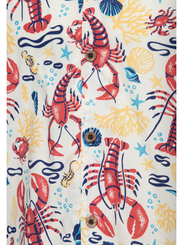 King Kerosin King Kerosin Hawaiihemd Deep Sea in offwhite