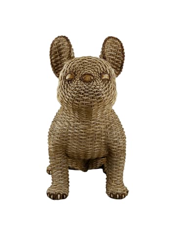 GILDE Figur Bulldogge naturfarben - (H) 33 cm