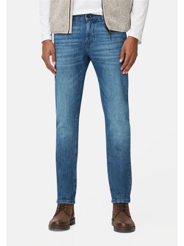 Camel Active 5 Pocket Slim Fit Jeans in Blau