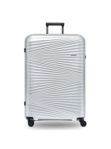 Pactastic Collection 02 THE LARGE 4 Rollen Trolley 77 cm silver metallic 2