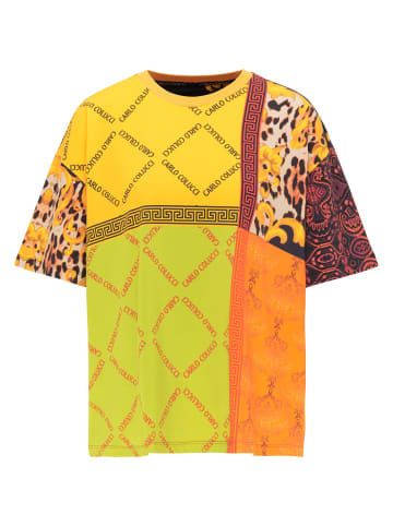 Carlo Colucci T-Shirt Caprio in Gelb