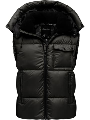 Amaci&Sons Steppweste HOBOKEN in Schwarz