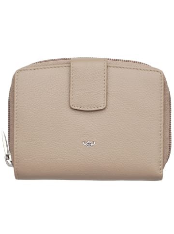 Golden Head Madrid Geldbörse RFID Leder 12,5 cm in taupe