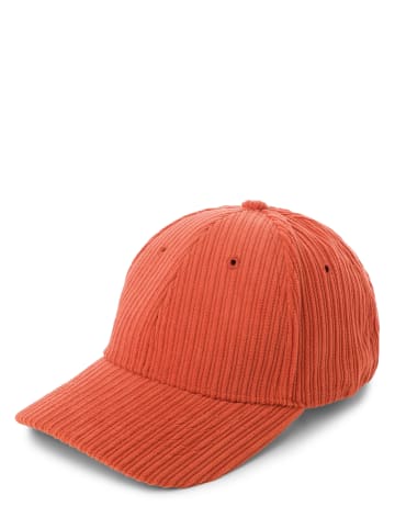 Finshley & Harding London Cap Wood in orange - 0003