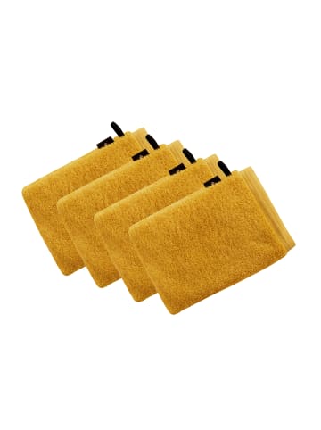 Vossen 4er Pack Waschhandschuh in salamander