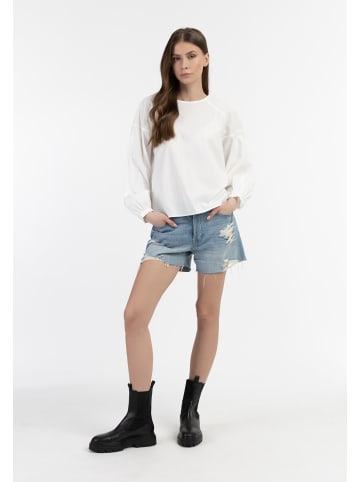 DreiMaster Vintage Damen Bluse in Wollweiss
