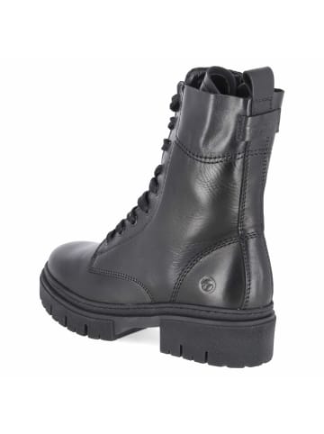 Tamaris Schnürstiefel in schwarz