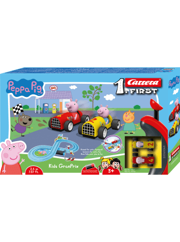 Carrera Ferngesteuerte RC Rennbahn FIRST - Peppa Pig - Kids GranPrix - ab 3 Jahre