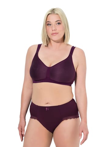 Ulla Popken BH in traubenrot