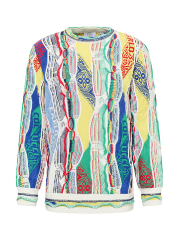 Carlo Colucci Strickpullover Ersini in Weiß