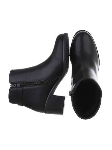 Ital-Design Stiefelette in Schwarz