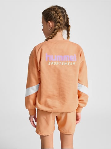 Hummel Sweatshirt Hmljr Oversized Kinder in PEACH BLOOM