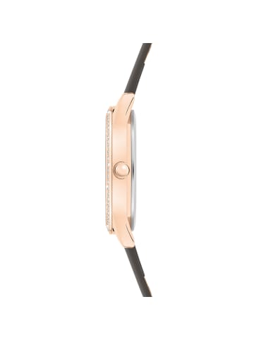 s.Oliver Armbanduhr Classic Sparkle in braun