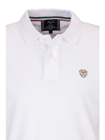 19V69 Italia by Versace Poloshirt Felt in weiß