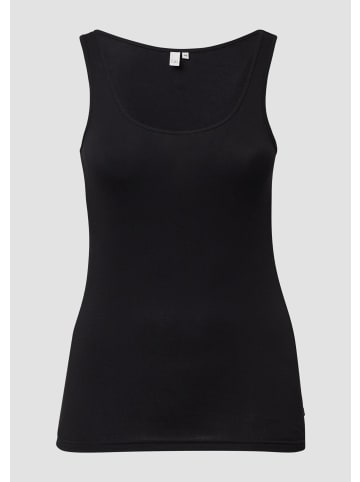 QS T-Shirt in 9999_schwarz