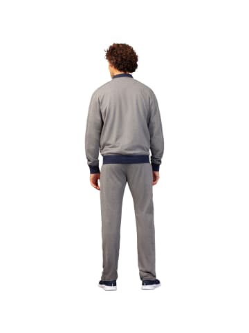 hajo Sweat Freizeitanzug in grau meliert