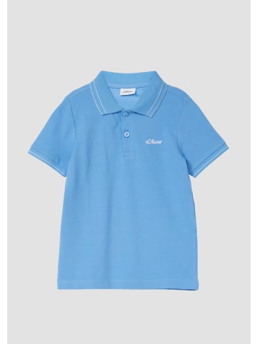 s.Oliver Polo-Shirt in 5410_hellblau