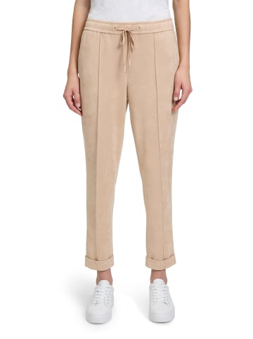 BETTY & CO Schlupfhose mit Biesen in Grau