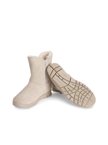 VITAFORM Veloursleder Stiefeletten in offwhite