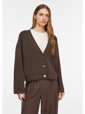 comma Strickjacke  in  8943_dunkelbraun