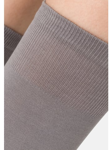 Kunert Socken Finest Cotton druckfrei in Beige
