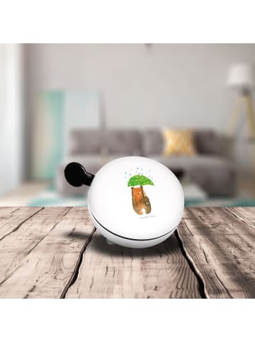 Mr. & Mrs. Panda Klingel Für Fahrrad Bär Regenschirm ohne Spruch in Weiß