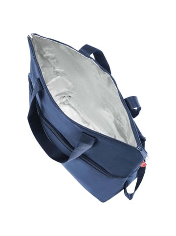 Reisenthel thermo cooler Backpack - Kühltasche 43 cm (twist silver) in navy