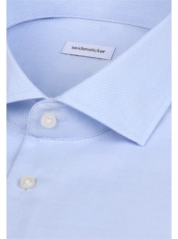 Seidensticker Business Hemd X-Slim in Mittelblau