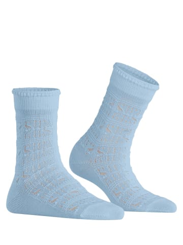 Falke Socken Granny Square in Ciel