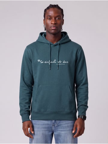 wat? Apparel Sweatshirt So einfach ist das in Petrol