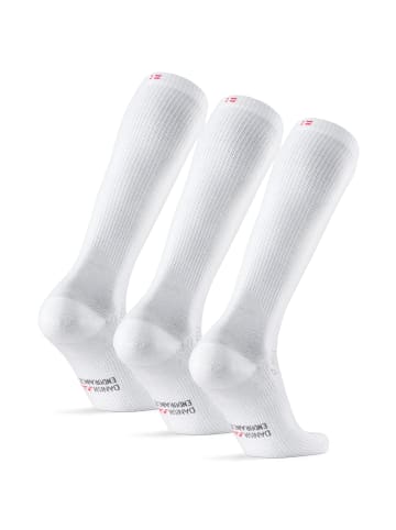 DANISH ENDURANCE Sportsocken Bio Kompression in weiß