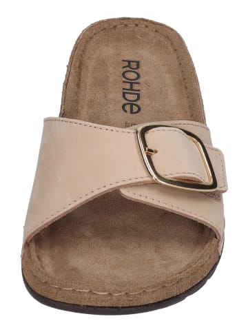 ROHDE Pantoletten RODIGO-D 5875 in natur