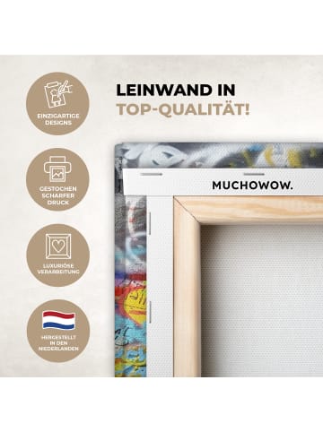 MuchoWow Leinwand bilder Street Art (BxH)
