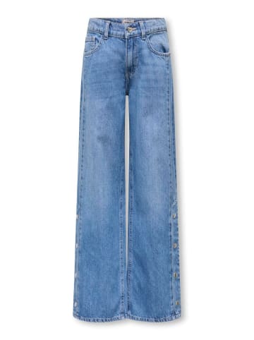 KIDS ONLY High-Waist Jeans Koghope Wide-Leg in light blue denim